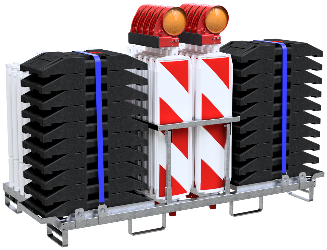 Schake Panou de semnalizare rutieră, set 10 buc., PowerNox, cod 1-NOX-G2-5KA-SET6