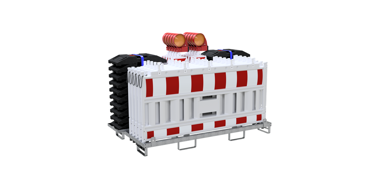 Schake Panou de semnalizare rutieră, set 10 buc., PowerNox, cod 1-NOX-G2-5KA-SET6