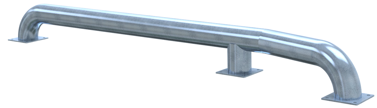 Schake Barieră pentru parcare, Ø 152,4 mm, oțel zincat la cald, cod 40157L
