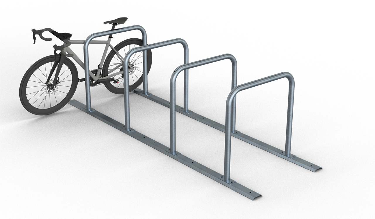 Schake Suport pentru biciclete, Ø 48 mm, oțel zincat la cald, cod 423_40