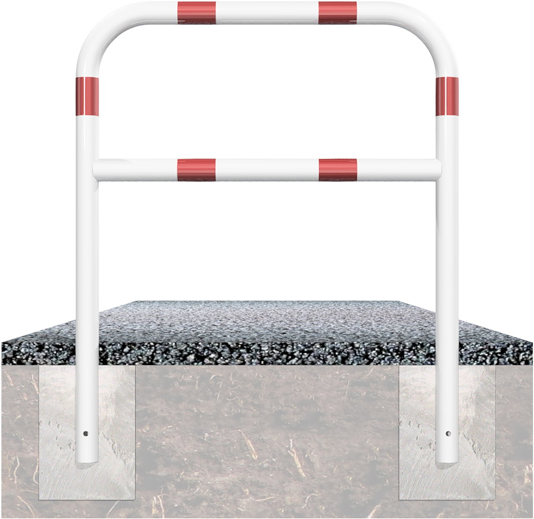 Schake Barieră pentru parcare, Ø 60 × 2,5 mm, Ø 60 mm, oțel zincat la cald, cod 465_21B