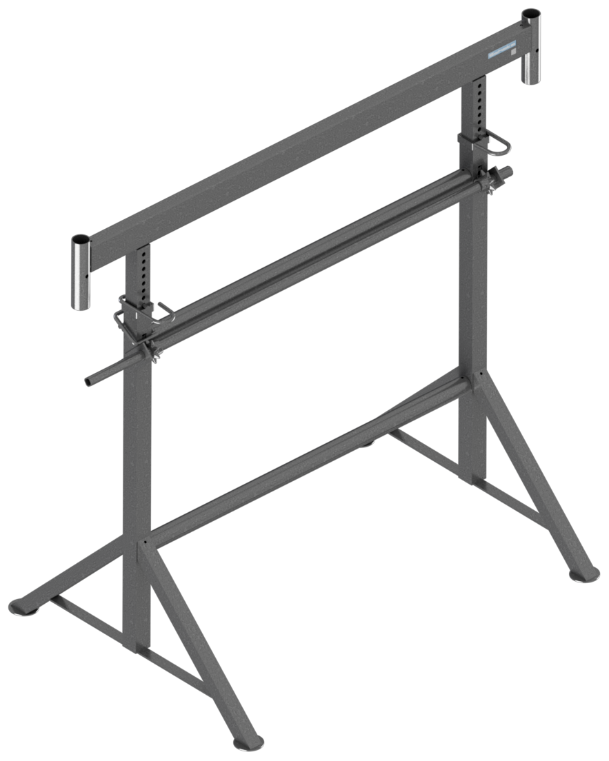 Schake Capră de schelă, K1200, Ø 48,3 mm, 2 m, oțel zincat, pliabil, cod 10129V