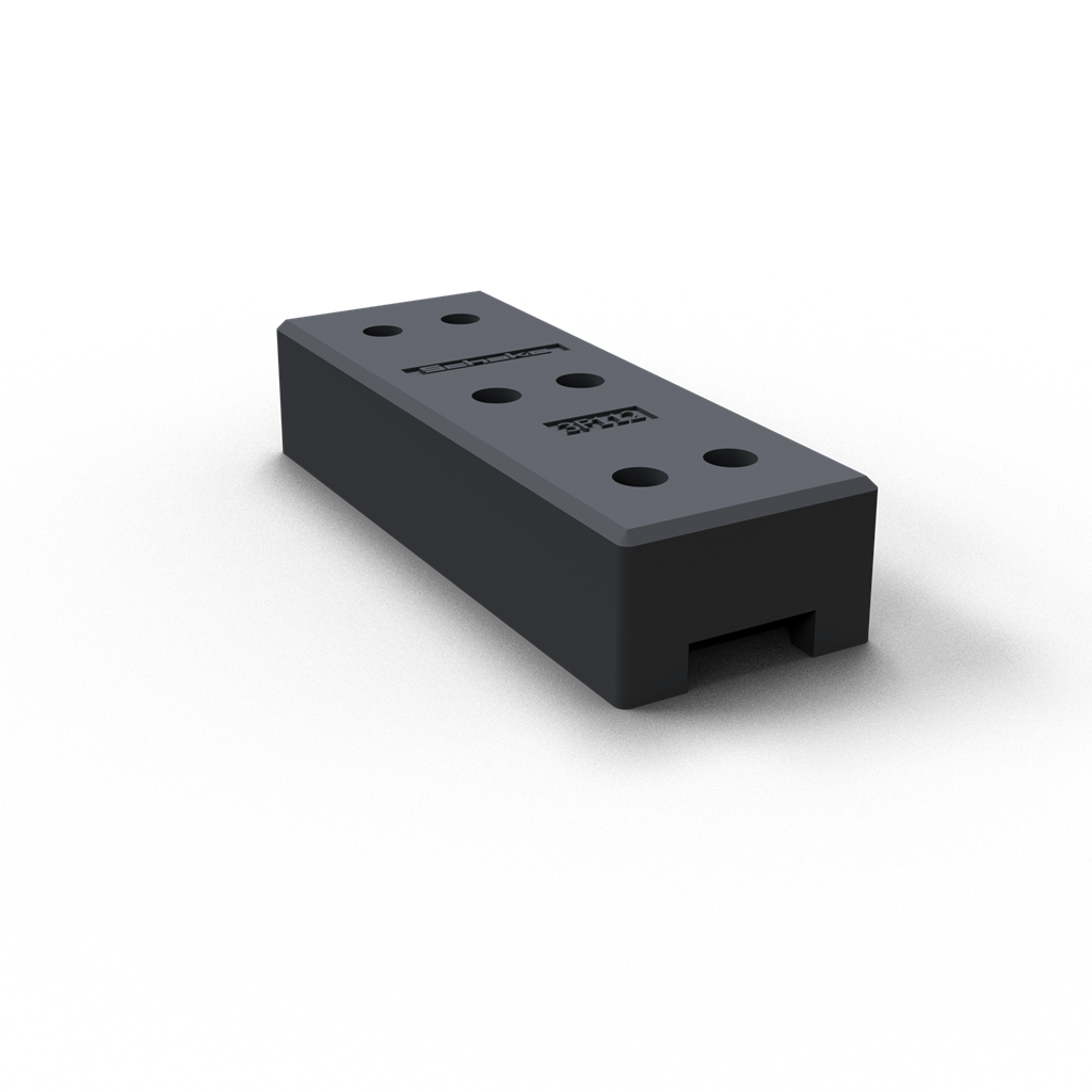 Schake Talpă pentru gard mobil, Ø 42 mm, plastic, mobil, cod 3F112