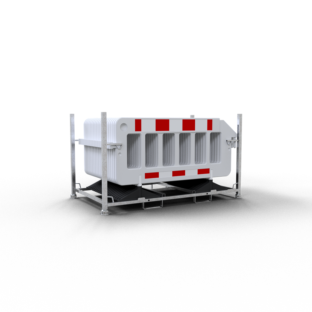 Schake Gard de șantier, set 20 buc., plastic