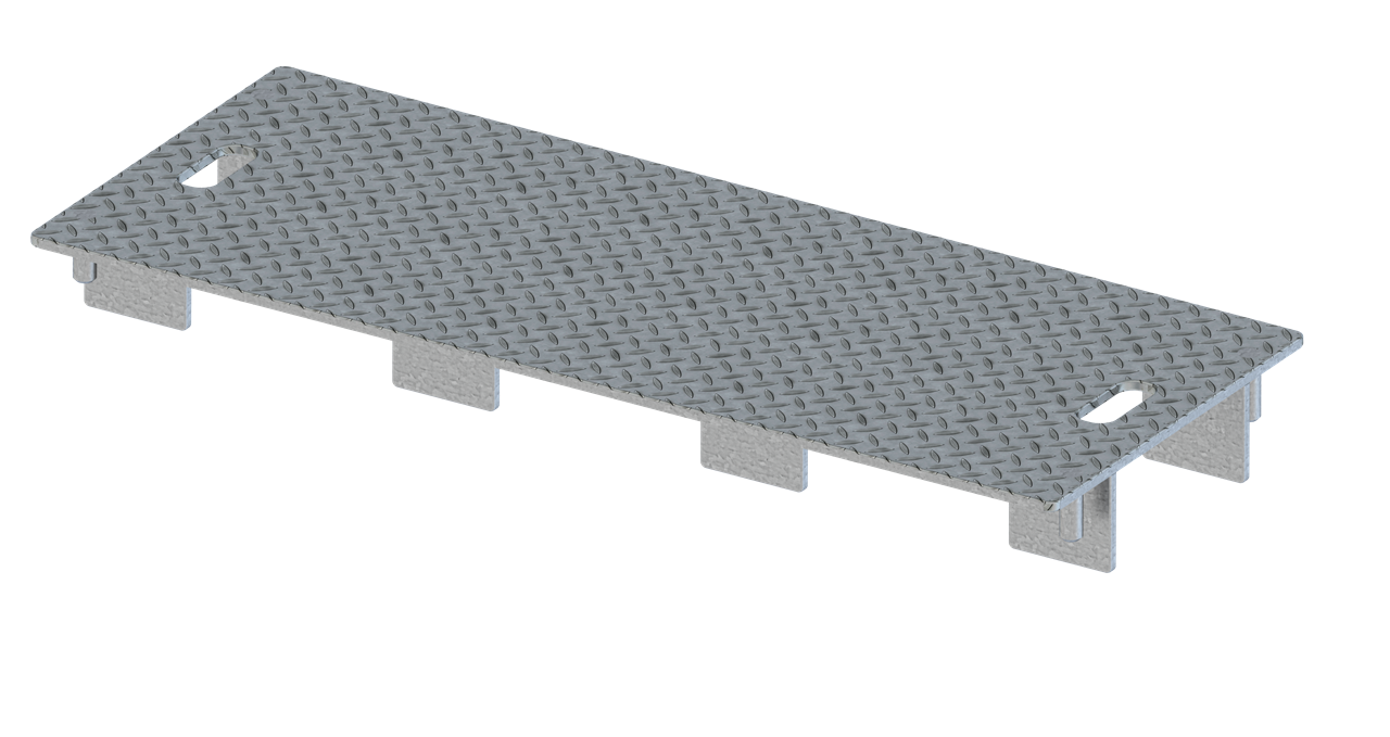 Schake Punte pentru furtunuri și cabluri, 250 × 90 × 400 mm, 1000 × 400 × 100 mm, oțel zincat