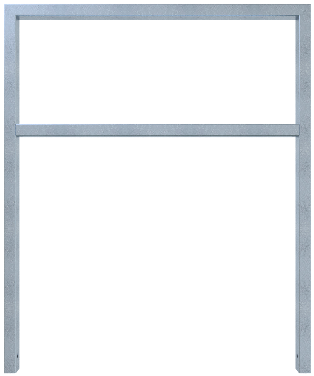 Schake Suport pentru biciclete, DB 703, 60 × 40 mm, oțel zincat la cald, pentru betonare, cod 457_100
