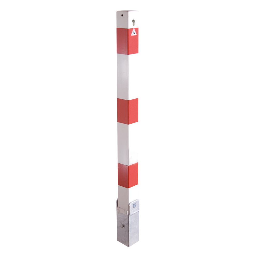 Schake Stâlp de protecție, 70 × 70 mm, oțel zincat la cald, pliabil, cu închidere, cod 470UZKH