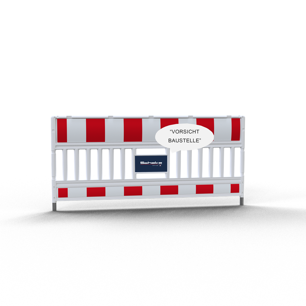 Schake Bandă tactilă de protecție, tip ULTRA, 2 m, plastic, roșu/alb, cod 33620K-BF