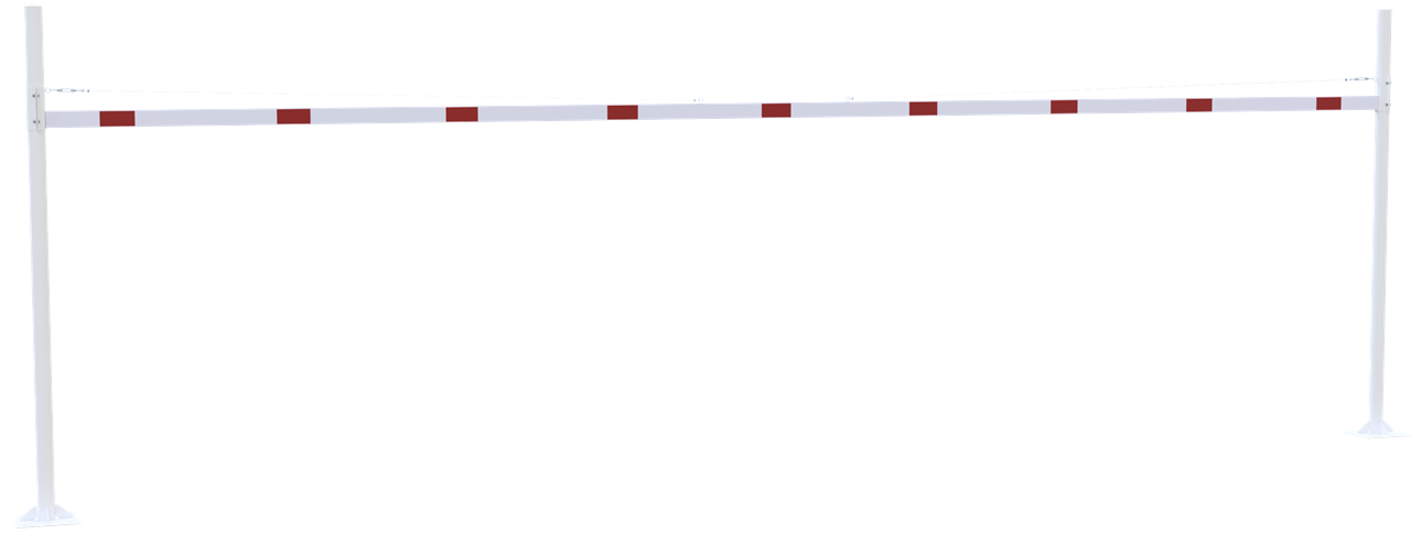 Schake Barieră de limitare a înălțimii, Ø 102 mm, 100 × 50 mm, oțel, fix, pentru betonare, cod 417_902BP