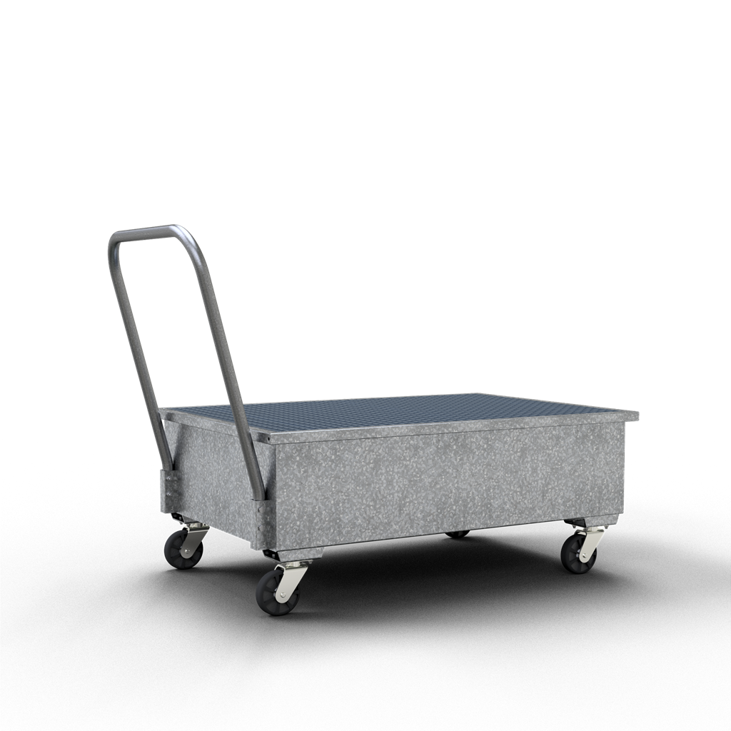 Schake Tavă colectoare, tip R250, 1280 × 880 × 1070 mm, 1280 × 880 mm, oțel zincat la cald, demontabil