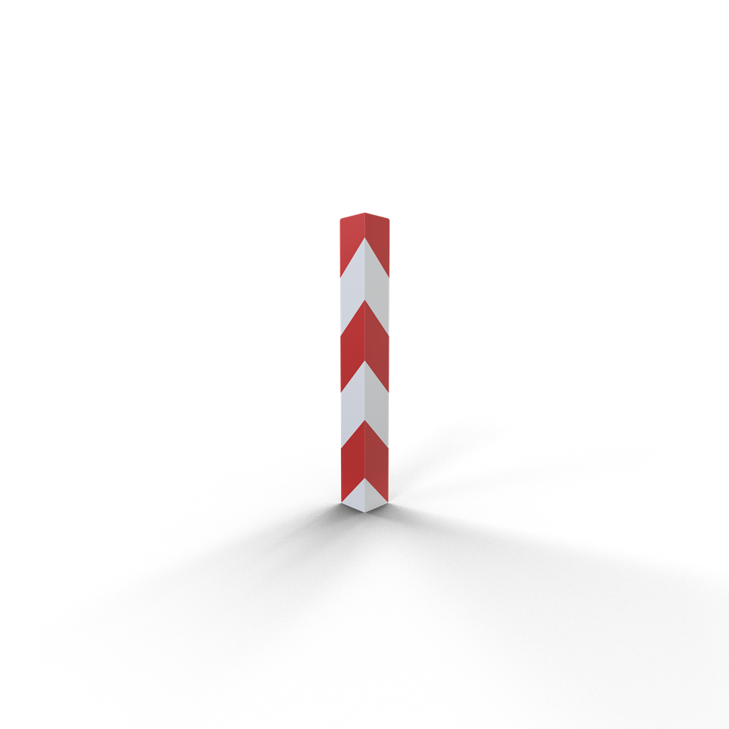 Schake Protecție anti-coliziune, tip 1, 150 × 150 × 1000 mm, aluminiu