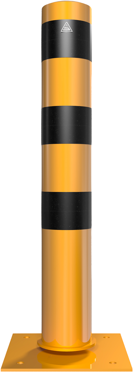Schake Bornă de protecție, Ø 152 × 3,2 mm, oțel zincat la cald, fix, cod 401530N