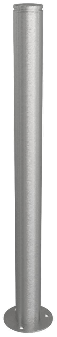 Schake Stâlp de protecție, Ø 76 mm, Ø 150 × 5 mm, oțel inoxidabil, fix, cu închidere, cod 4272P