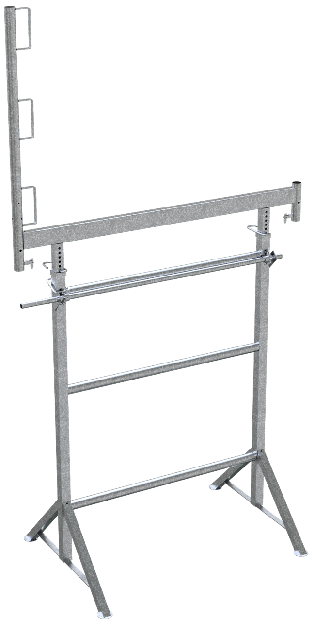 Schake Capră de schelă, K1200, Ø 48,3 mm, 2 m, oțel zincat, pliabil, cod 10130V