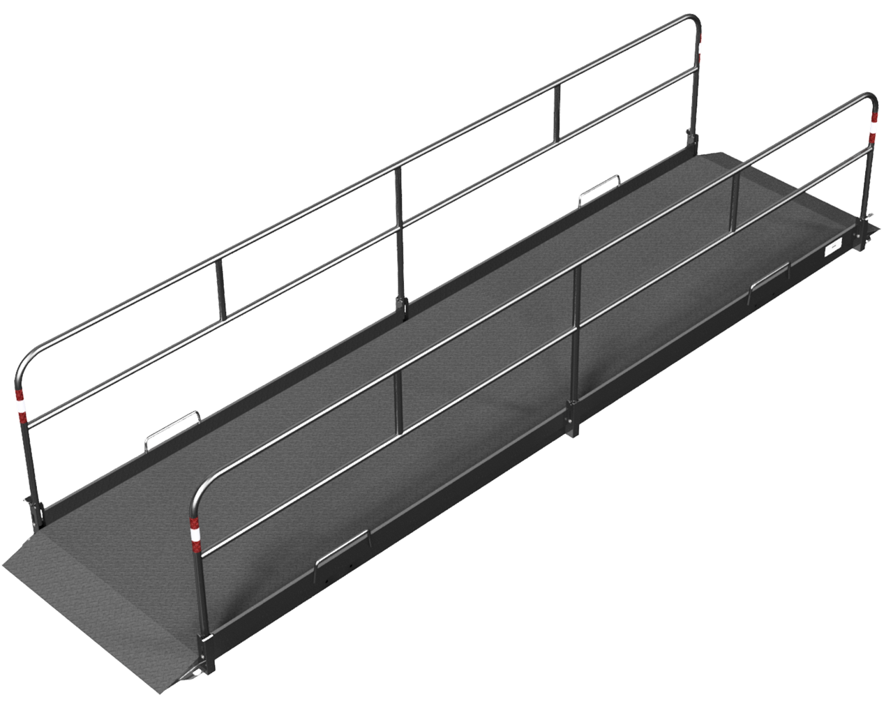 Schake Podeț pentru șanț, 1,30 m, 5,50 m, aluminiu