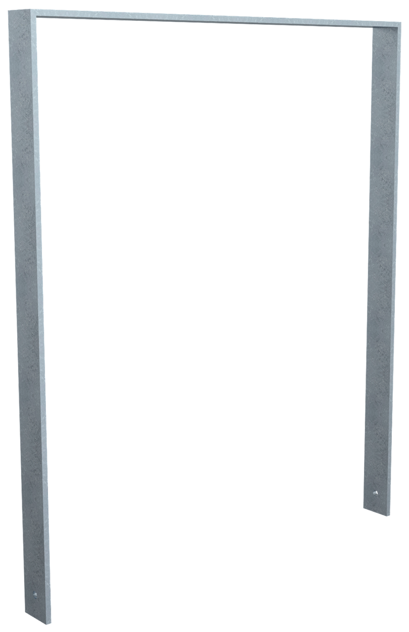 Schake Suport pentru biciclete, DB 703, 80 × 12 mm, oțel zincat la cald, pentru betonare, cod 452_100
