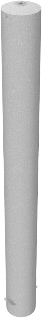 Schake Bornă de protecție, Ø 193 × 3,6 mm, oțel zincat la cald, fix, pentru betonare, cod 40192L
