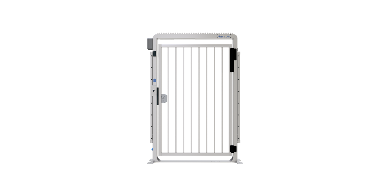 Schake Sistem de siguranță pentru șantier, 440 × 1580 × 2205 mm, oțel zincat la cald, fix, cod 4VDE13
