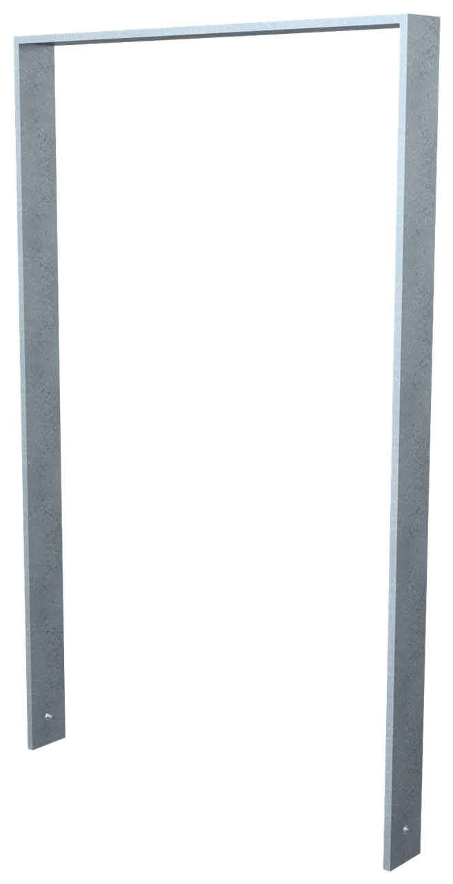 Schake Suport pentru biciclete, DB 703, 80 × 12 mm, oțel zincat la cald, pentru betonare, cod 452_075