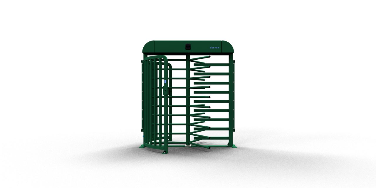 Schake Sistem de siguranță pentru șantier, RAL 6005, 1833 × 2080 × 2270 mm, oțel zincat, fix, cod 4VTE85B6005