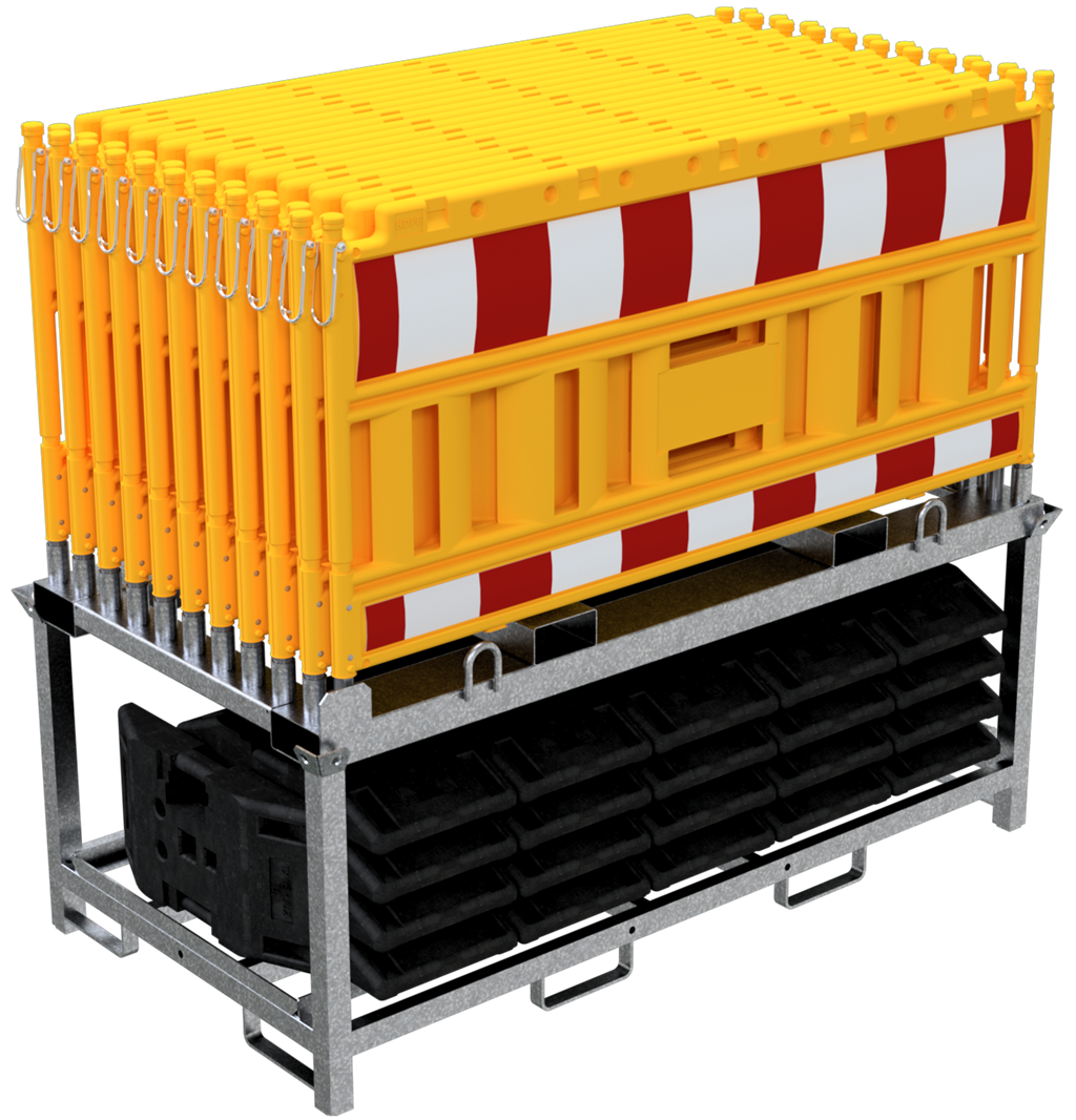 Schake Gard de șantier, set 20 buc., tip RA1/A, cod 33420K-G-SET2