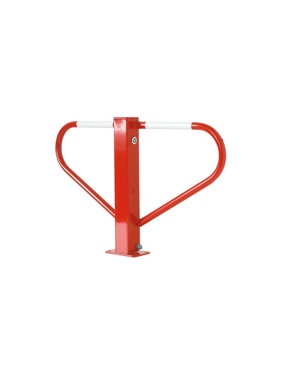 Schake Blocaj pentru parcare, 70 × 70 mm, 100 × 150 mm, oțel zincat la cald, fix, pliabil, cod 40772