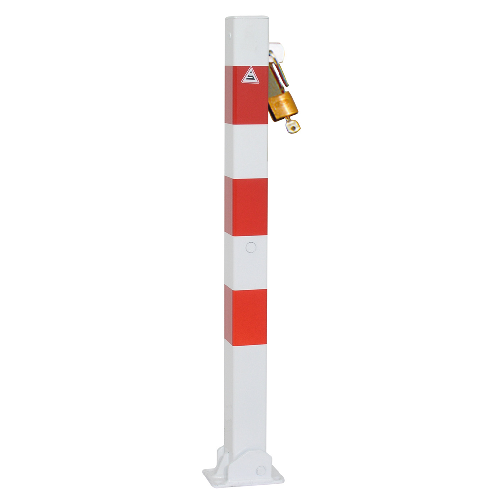 Schake Stâlp de protecție, 70 × 70 mm, 100 × 150 mm, oțel zincat la cald, fix, pliabil, cod 470UV