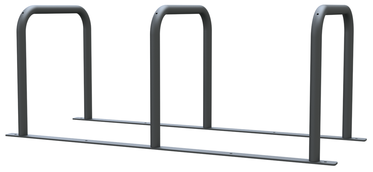 Schake Suport pentru biciclete, DB 703, Ø 48 mm, 60 × 8 mm, oțel zincat, cod 422_30B