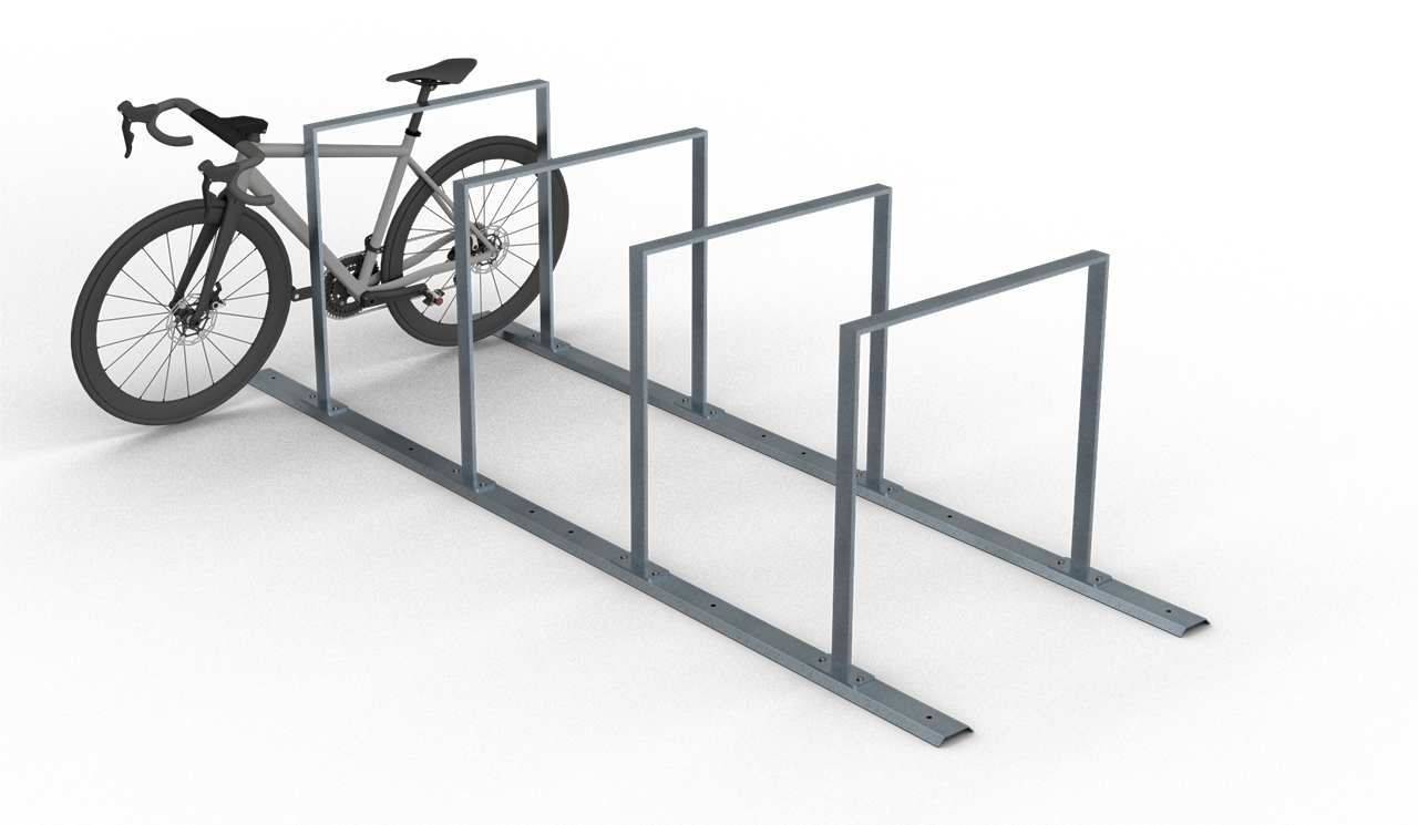 Schake Suport pentru biciclete, 50 × 12 mm, oțel zincat la cald, cod 425_40