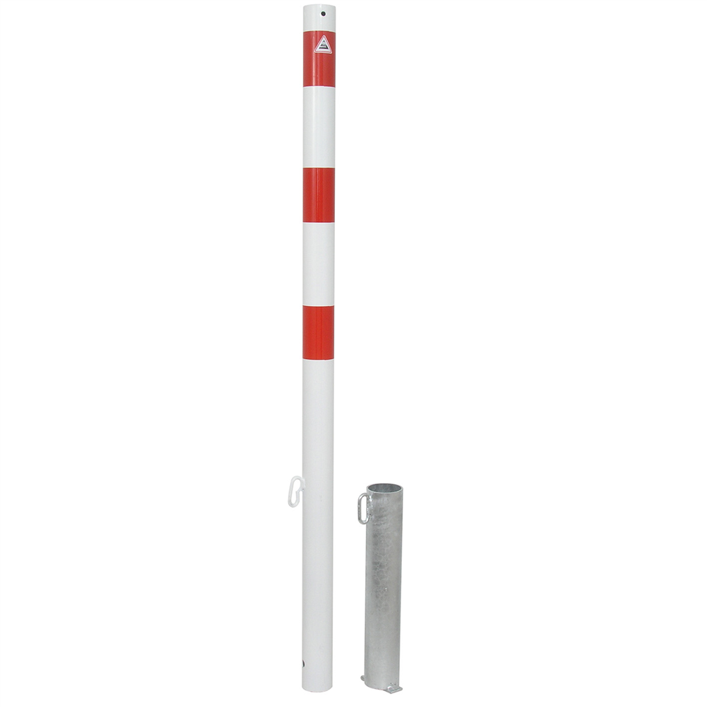 Schake Stâlp de protecție, Ø 60 × 2,5 mm, oțel zincat la cald, demontabil, cu închidere, cod 460V