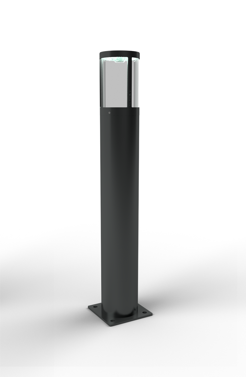 Schake Bornă de protecție, DB703, Ø 152 mm, oțel zincat la cald, antracit, cod 40156EBKD