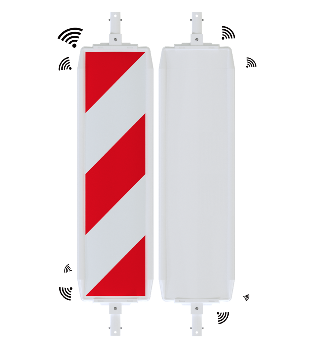 Schake Panou de semnalizare rutieră, tip RA2/B, Ø 42 mm, cod 36NOXL-RFID