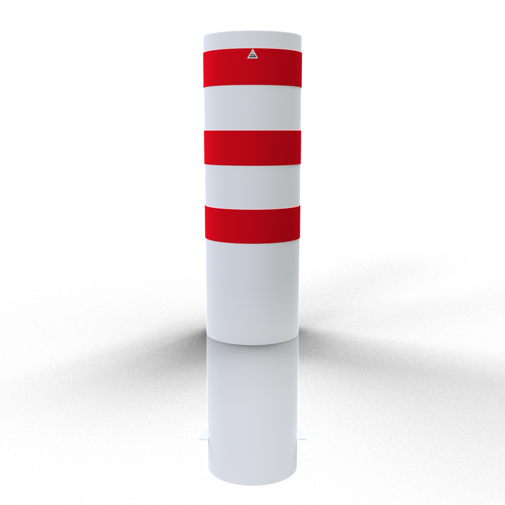 Schake Bornă de protecție, Ø 323 × 5 mm, oțel zincat la cald, fix, pentru betonare, cod 40321B