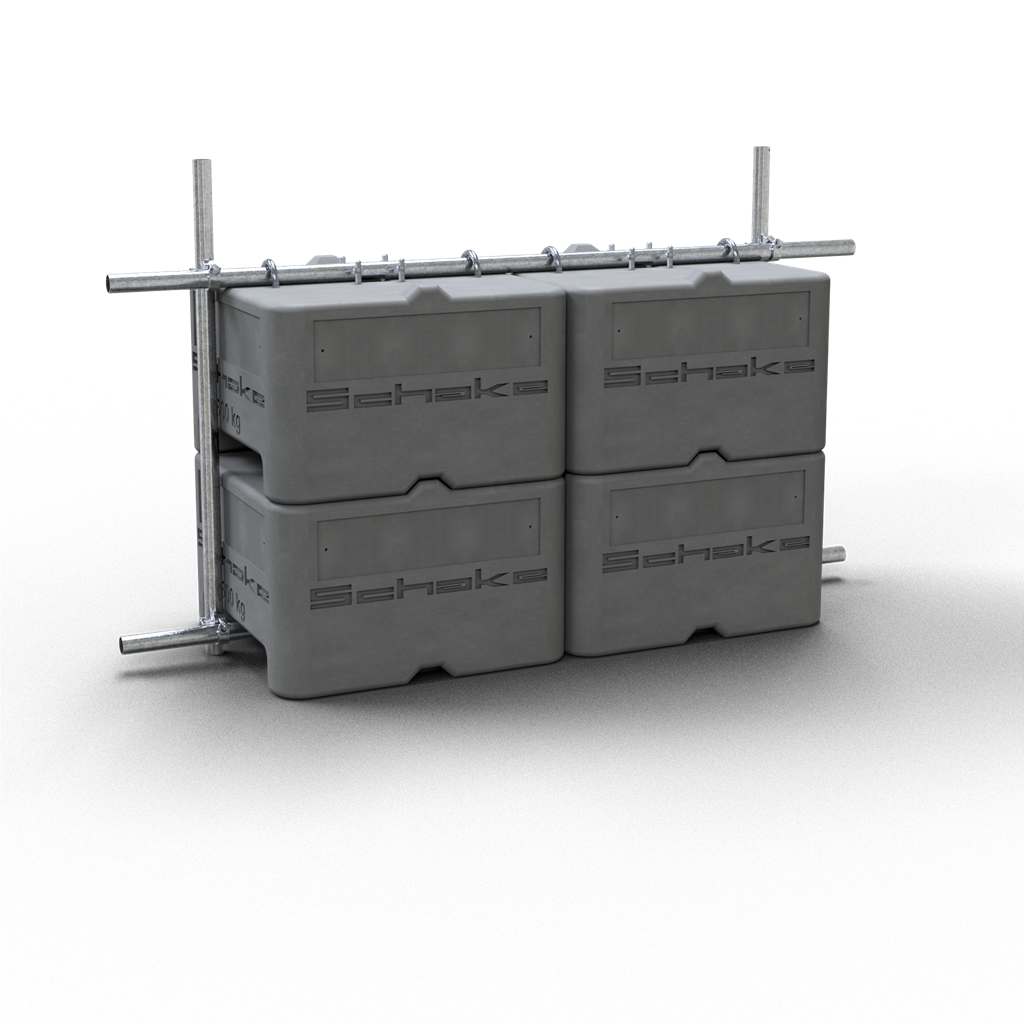 Schake Dispozitiv de montaj pentru beton, set, cod 3F120-SET4