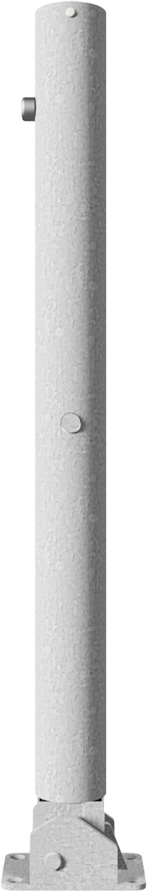 Schake Închidere cu cilindru profil Euro, Ø 76 × 2,6 mm, oțel zincat la cald, fix, pliabil, cu închidere, cod 476UZ+1