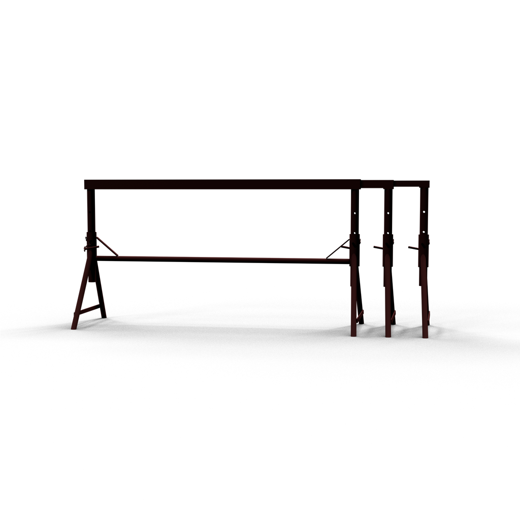 Schake Capră de schelă, model Combi, 50 × 50 mm, 4,20 m, oțel