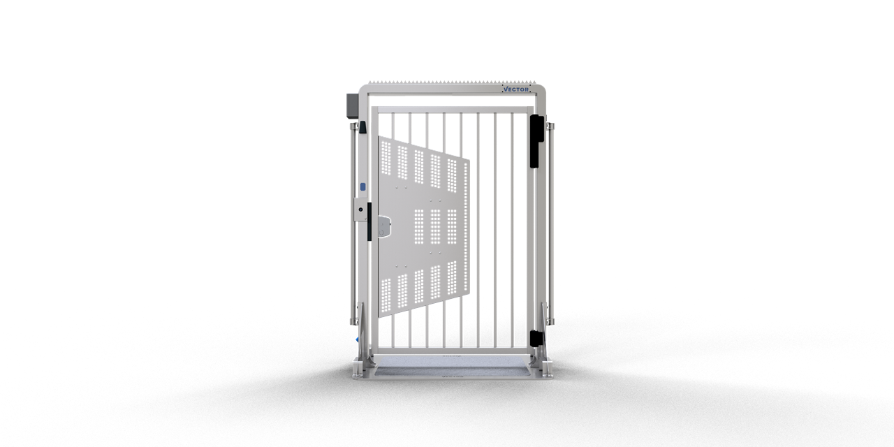 Schake Gard mobil, 1200 × 1500 × 2350 mm, oțel zincat, mobil, cod 3BFT12S-EM
