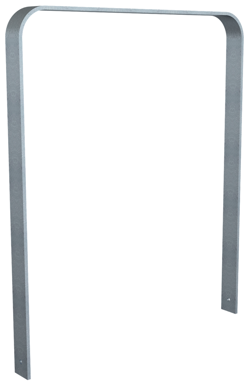 Schake Suport pentru biciclete, DB 703, 80 × 12 mm, oțel zincat la cald, pentru betonare, cod 4052_100