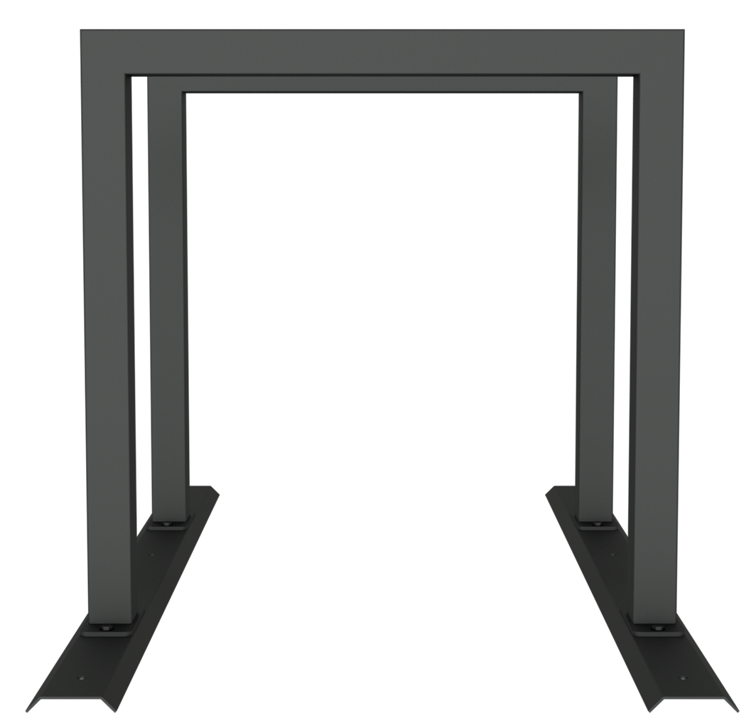 Schake Suport pentru biciclete, DB 703, 60 × 60 mm, oțel zincat la cald, cod 424_20B