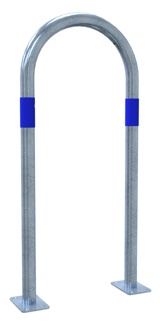 Schake Protecție pentru stație de încărcare, tip RA1/A, Ø 48 mm, oțel zincat la cald, fix, cod 4L48_046PSBL