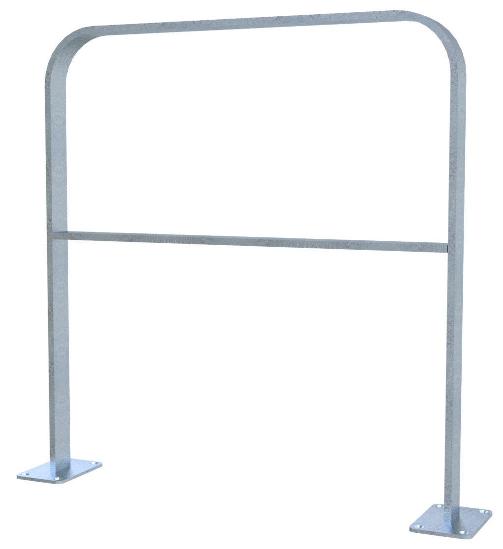 Schake Suport pentru biciclete, DB 703, 50 × 12 mm, 80 × 12 mm, oțel zincat la cald, fix, cod 4051_075P