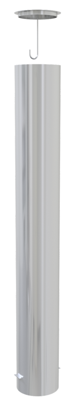 Schake Bornă de protecție, Ø 323 × 5 mm, oțel zincat la cald, fix, pentru betonare, cod 40324A