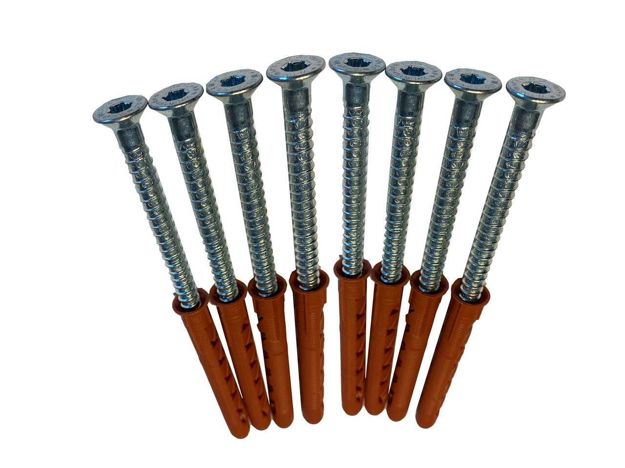 Schake Element de fixare, set, tip 1, Ø 10 mm, 8 × 80 mm, oțel zincat, cod 470_712