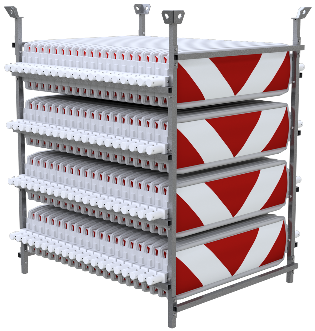 Schake Panou de semnalizare rutieră, set 80 buc., cod 36NOXP2E-80-SET
