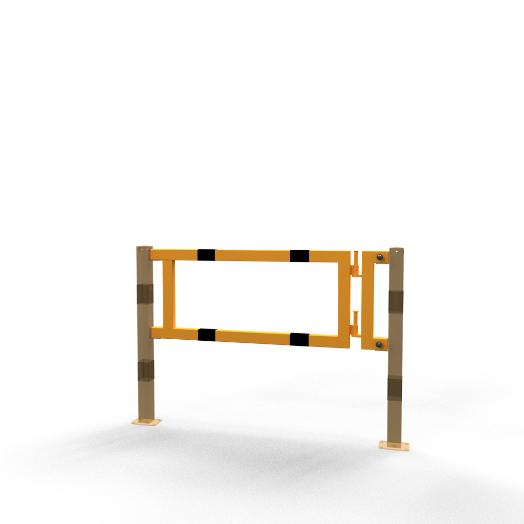Schake Balustradă de protecție, 60 × 40 mm, oțel zincat la cald, cu închidere, cod 4225BG