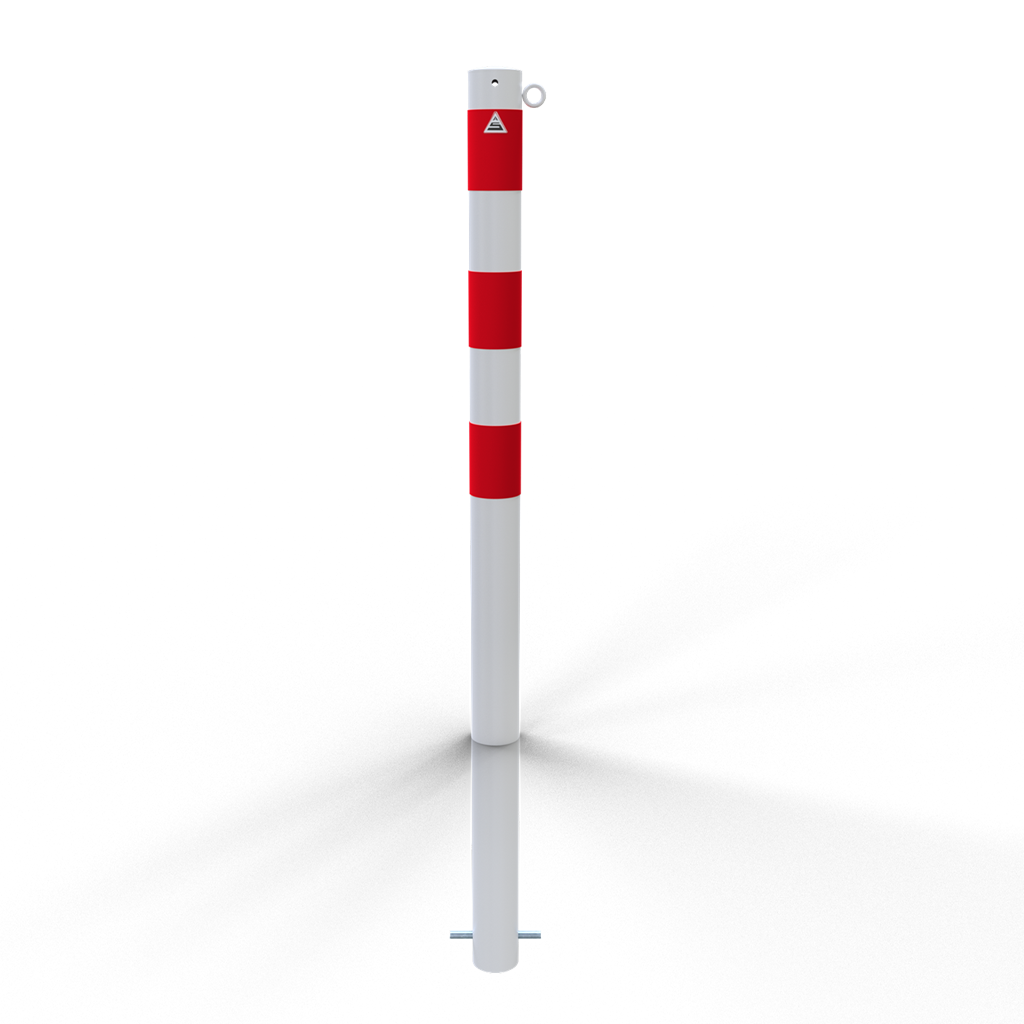 Schake Stâlp de protecție, Ø 76 × 2,6 mm, oțel zincat la cald, fix, pentru betonare, cod 476B/1