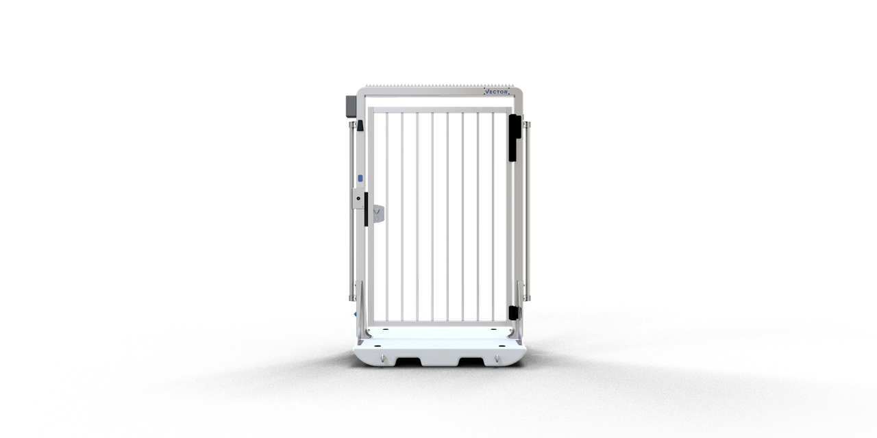 Schake Gard mobil, 1200 × 1500 × 2350 mm, oțel zincat, mobil, cod 3BT12B-EM
