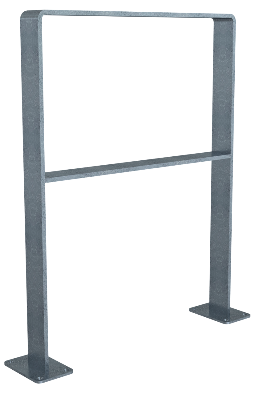 Schake Suport pentru biciclete, 70 × 10 mm, oțel zincat la cald, cod 4258_060P