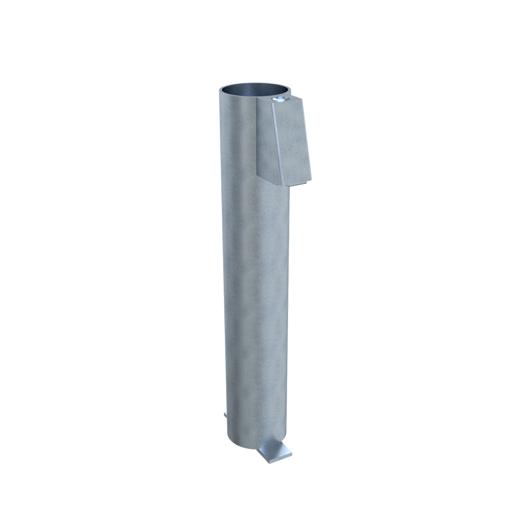 Schake Soclu de sol, Ø 76 mm, Ø 60 mm, oțel zincat la cald, cod 463_41