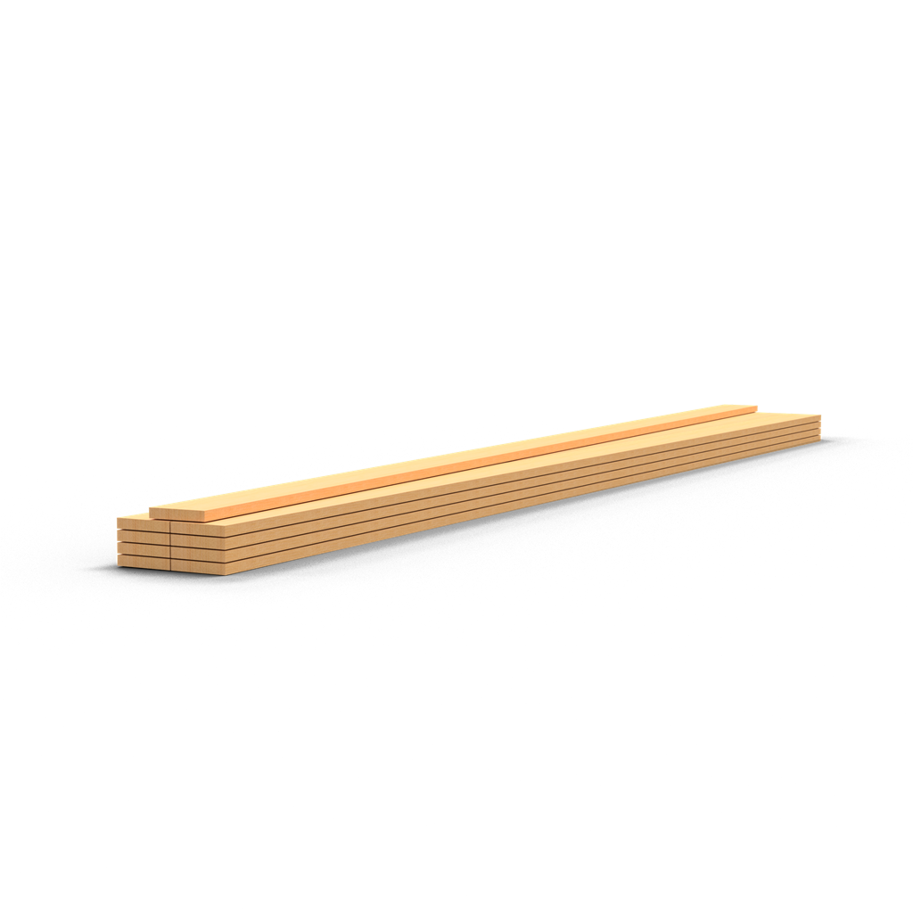 Schake Accesoriu pentru cofraje, 24 × 140 × 4000 mm, lemn
